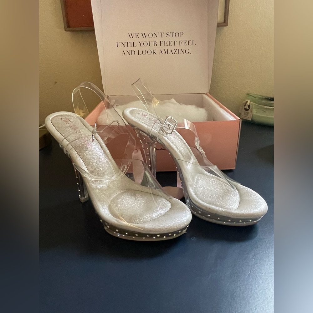 The Shoe Fairy Radiant Olympian Competiton Heels